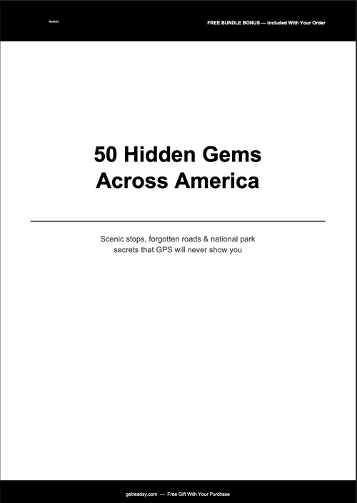 50 Hidden Gems Across America Ebook