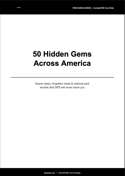 50 Hidden Gems Across America Ebook
