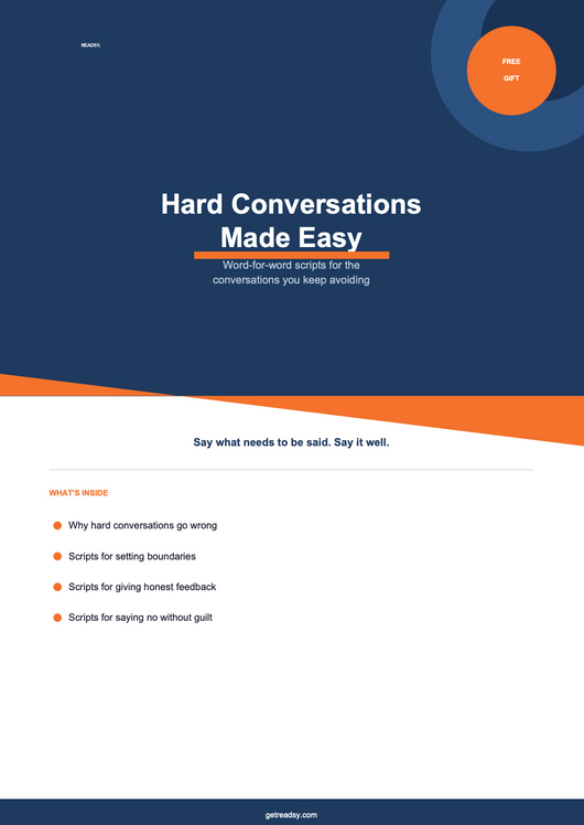 "What to Say When its Hard" Ebook