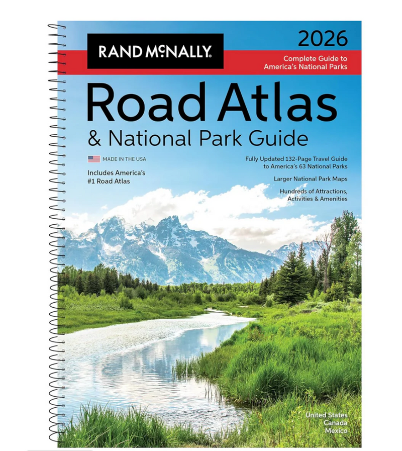 2. It covers all 63 national parks with detail that no GPS or app can match