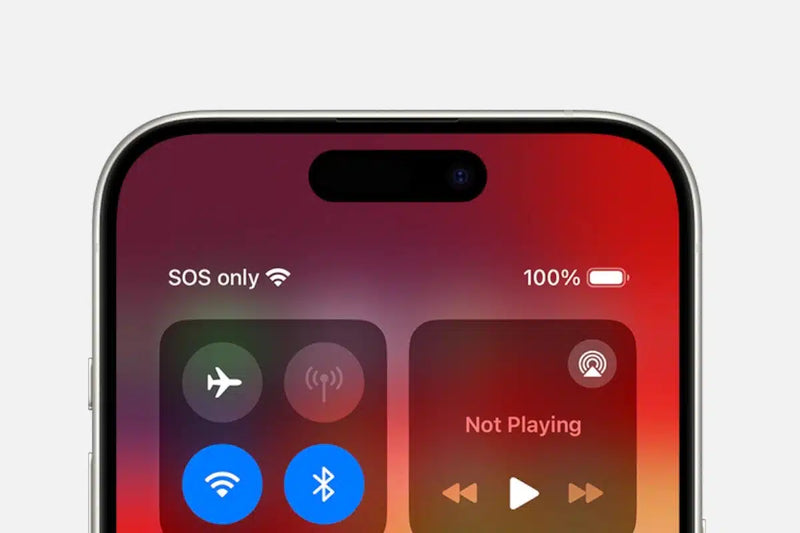 1. It works perfectly when your phone shows "SOS Only" — and that's exactly when you need it most