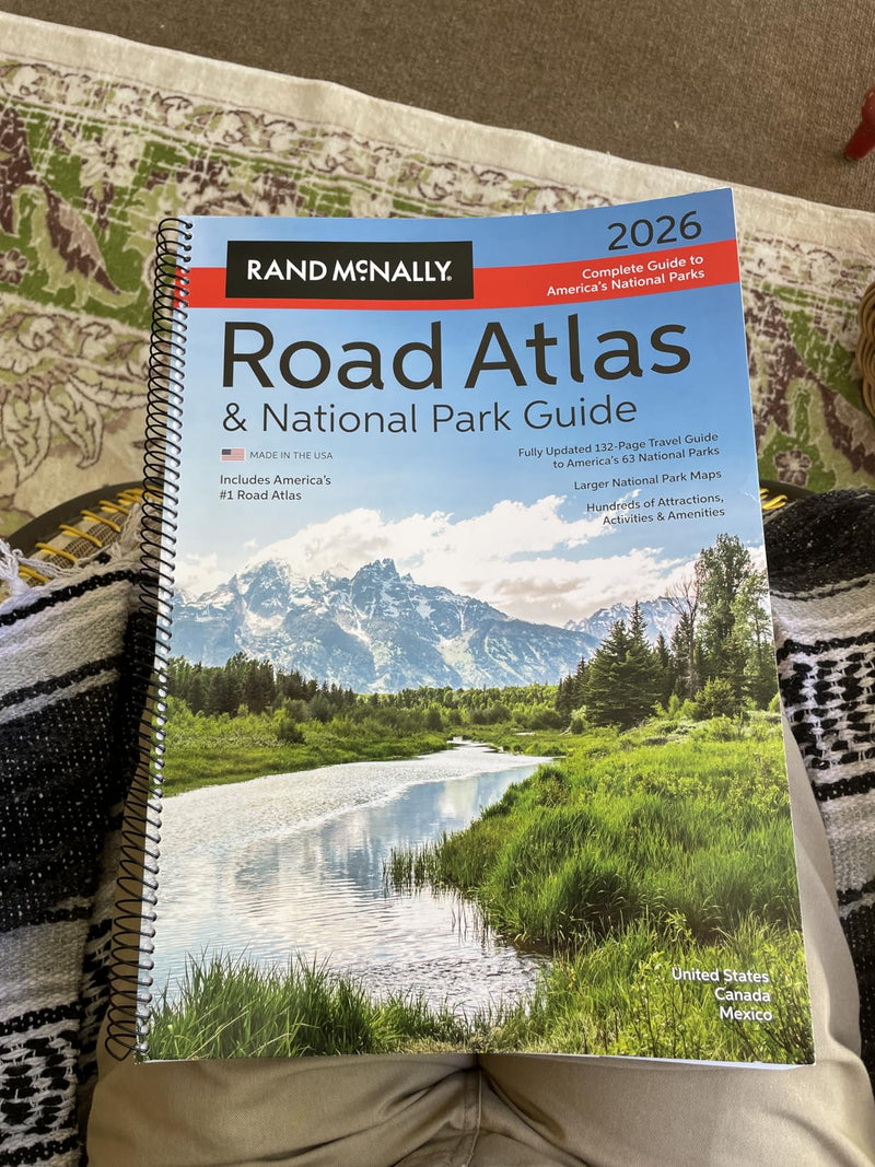 3. One book covers the US, Canada, AND Mexico — so you never need a second atlas